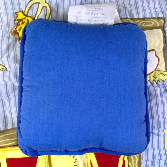 VTG Little Tikes Little Bears Farm Crib Quilt‎ & Pillow Barn Cow Sheep Dog Chick